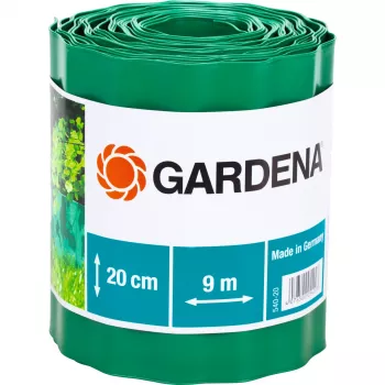 Gardena borde para césped Green Roll 20 cm vertical 9 m de largo