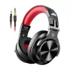 Auriculares con cable Oneodio A71 (negro y rojo)