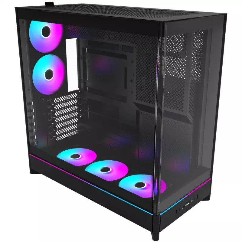 Montech HS02 PRO Midi Tower negro