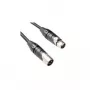 Microconnect XLRMF12 cable de audio XLR de 3 pines macho-hembra, 12 m