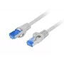 Cable de red LANBERG PCF6A-10CC-0500-S Cat6a S/FTP RJ-45–RJ-45 5 m gris LSZH