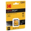 Kodak - Tarjeta de memoria flash - 128 GB - UHS Class 3 / Class10 - 650x - SDXC UHS-I (EKMSD128GXC10HPRK)