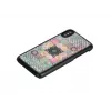 Funda para smartphone iKins para iPhone XS / XS S — diseño Flower Garden, negra