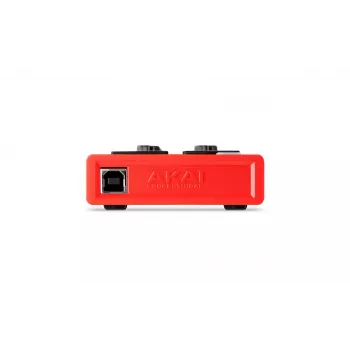 Teclado MIDI Akai LPD8 MKII 8 teclas USB negro, rojo