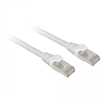 Cable de red Sharkoon Patch SFTP RJ-45 Cat.7a 3 m Blanco