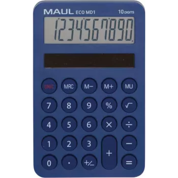 MAUL ECO MD1 Estuche para calculadora Calculadora básica Azul (7275034)