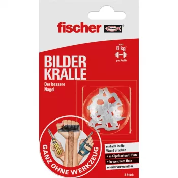 Fischer gancho para cuadros 8 uds. 8 uds. (545953)