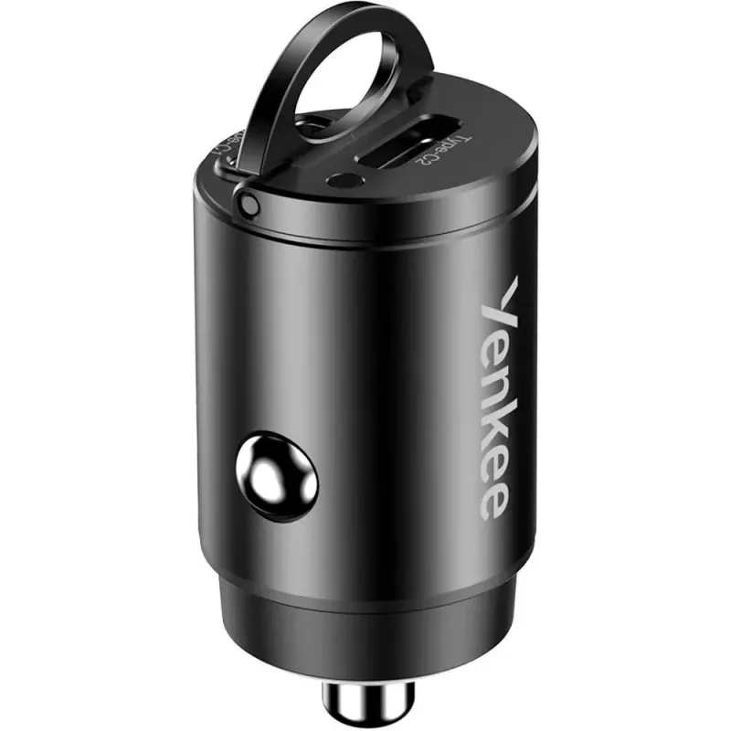 Cargador de coche YENKEE CAR 01 Power Delivery 30W 2×USB-C