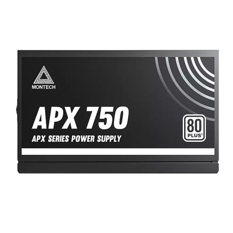 Montech APX750 fuente de alimentación 750 W 20+4 pin ATX ATX negro