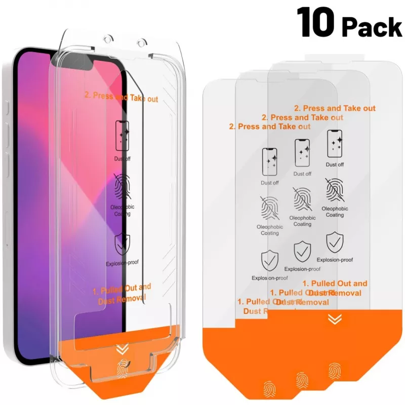 4smarts Second Glass 541424 Kit de servicio para iPhone 16e, pack de 10