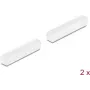 Tapa antipolvo DeLOCK para conector macho D-Sub 37 2 uds. transparente