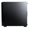 Montech X5M (B) caja de PC Micro Tower – Micro-ATX/Mini-ITX, 3x120mm frontal, 1x120mm trasero, compatible con fuentes ATX, 2x3,5 pulgadas + 4x2,5 pulgadas, negra
