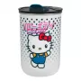 Vaso térmico de viaje Paladone PP13768HK Hello Kitty 400 ml acero inoxidable