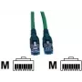 TE Connectivity AMP - Cable de parcheo - RJ-45 (M) a RJ-45 (M) - 3 m - SFTP - CAT 6 - libre de halógenos - verde (0-1711735-3)