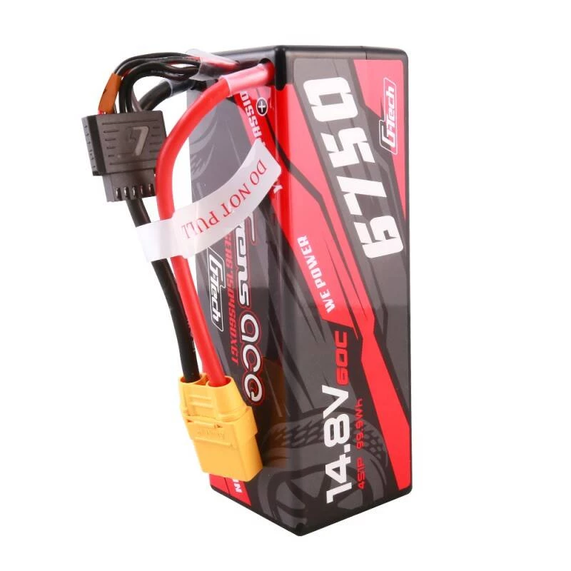 Batería Gens ace G-Tech 6750mAh 14.8V 60C 4S1P 14# XT90