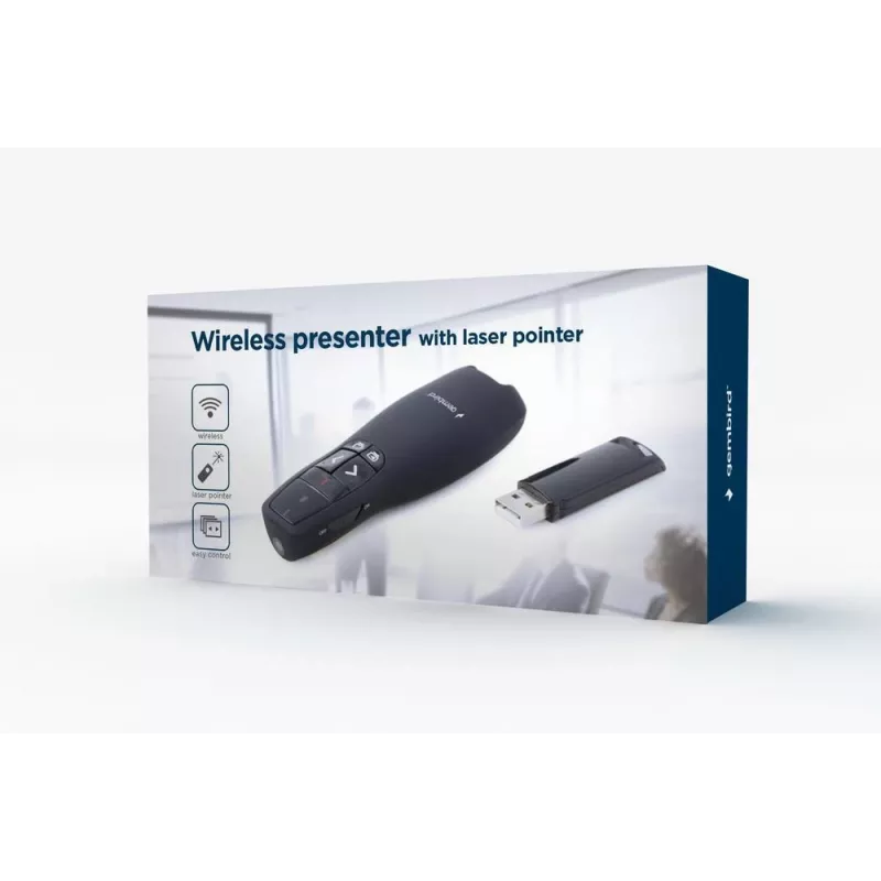 Mando a distancia Gembird WP-L-12 IR inalámbrico