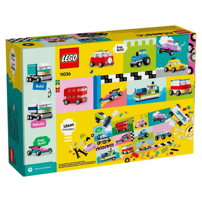 LEGO Classic 11036 Vehículos creativos