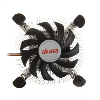 Refrigeración para procesador Akasa AK-CC7122BP01 7,5 cm aluminio azul