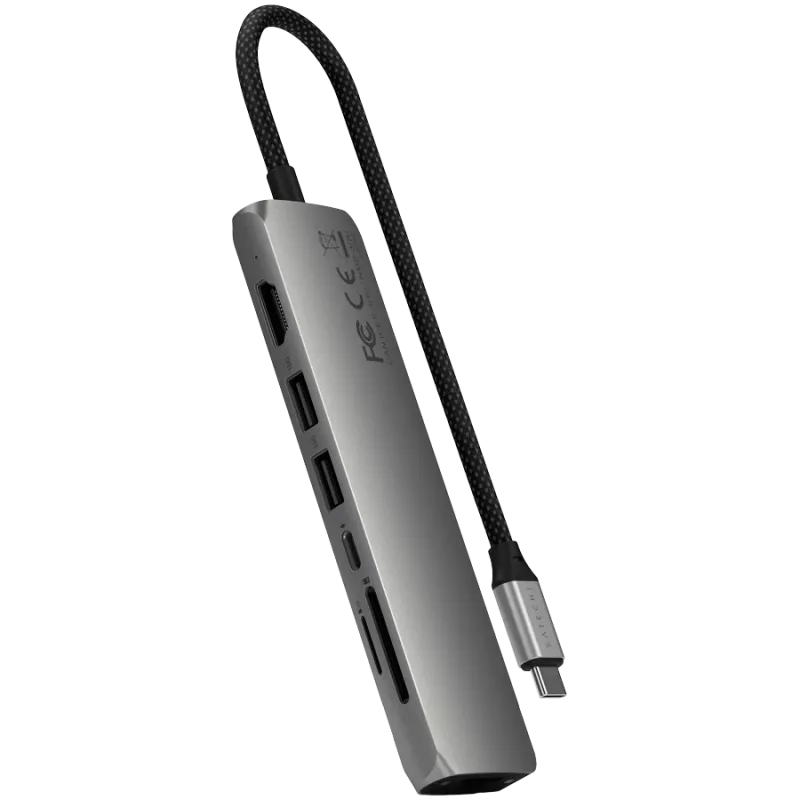 Adaptador USB-C 7 en 1 Satechi con Ethernet