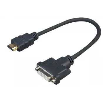 Vivolink PROHDMIADAPDVI Adaptador de cable de vídeo 0,2 m HDMI DVI-D Negro