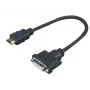 Vivolink PROHDMIADAPDVI Adaptador de cable de vídeo 0,2 m HDMI DVI-D Negro