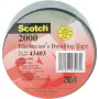Cinta americana 3M 2000 - gris - PVC - 46 m - 50 mm - 0,15 mm (7000076790)
