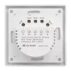 Avatto TS20-EU-W3 interruptor de luz táctil WiFi, 3 canales, AC 100-240V, 10 A, Tuya/Smart Life