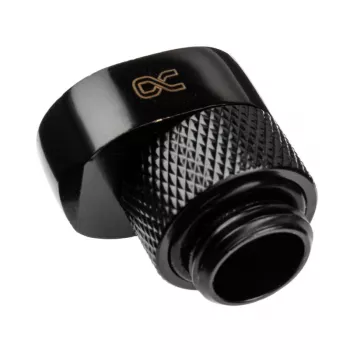 Conector de tubo Alphacool 17604 Negro rosca de 1/4