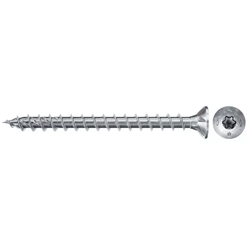 Set de tornillos FISCHER FixTainer PowerFast II, 702 uds., rosca completa, galvanizado