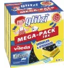 Estropajo de limpieza VILEDA Glitzi plus MEGA-PACK 18x — set de estropajos para vajilla y superficies