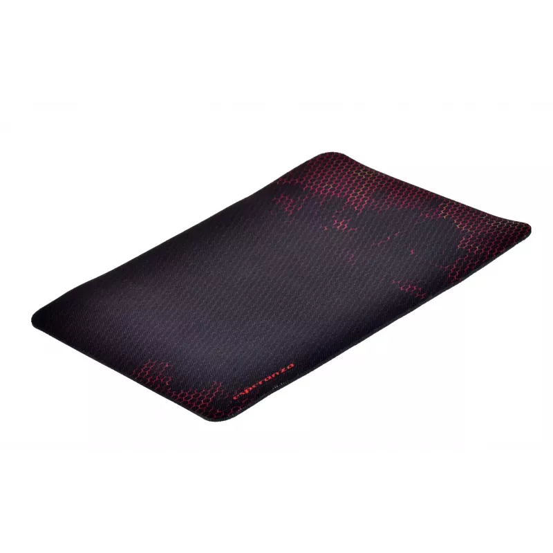 Alfombrilla gaming ESPERANZA EGP102R — poliéster, 300×240 mm, 3 mm de grosor, negra, superficie impresa