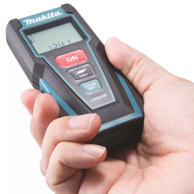 Makita LD030P Medidor de distancias Negro, Turquesa 0 - 30 m