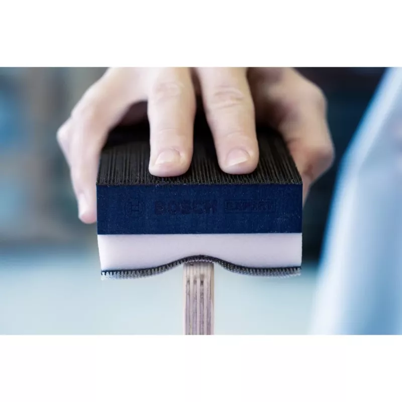 Malla de lijado Bosch 2608901635 reducción de polvo para madera y pladur, compatible con velcro, grano grueso no especificado