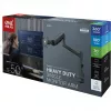 Soporte de monitor universal de alto rendimiento DM 5110 Single Heavy Duty, soporte de monitor negro, para monitores de 43 - 127 cm (17 - 50 inch)