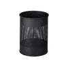 Papelera Durable 331058 15 L redonda metal antracita
