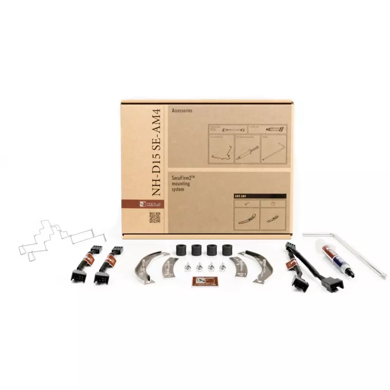 NH-D15 SE-AM4, disipador de CPU marrón/beige, edición especial para AMD AM4, 140 mm