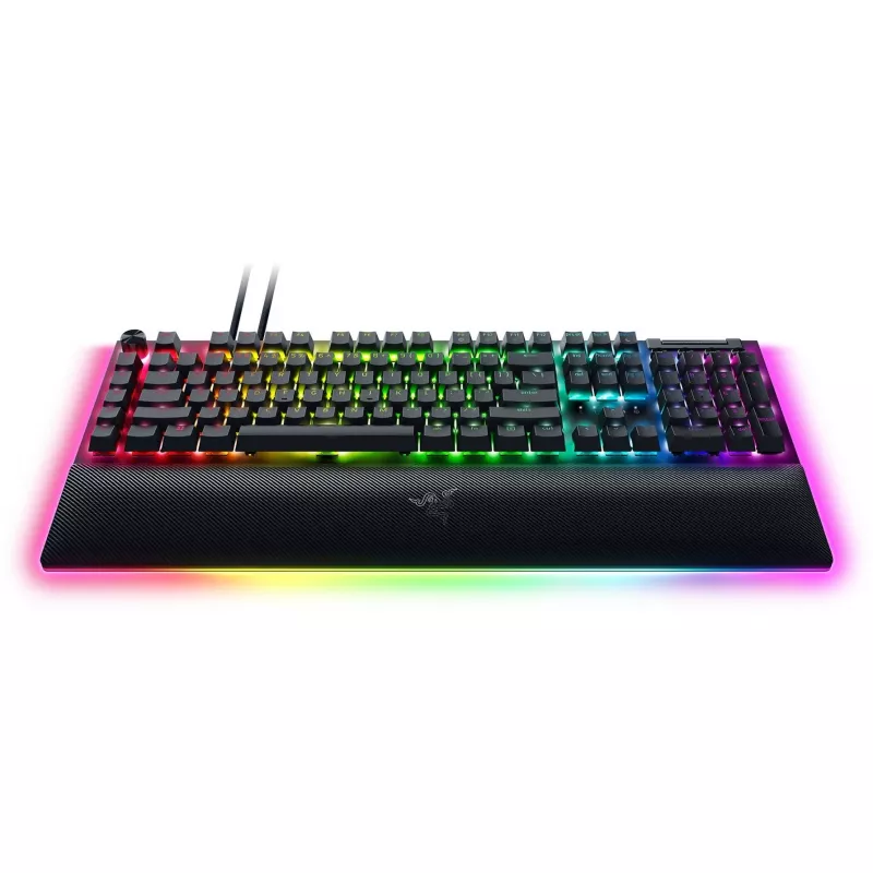 Teclado Gaming Razer BlackWidow V4 Pro USB QWERTZ alemán negro mecánico RGB