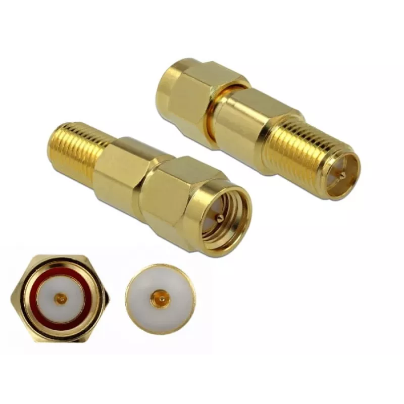 Adaptador coaxial SMA DeLOCK 89991