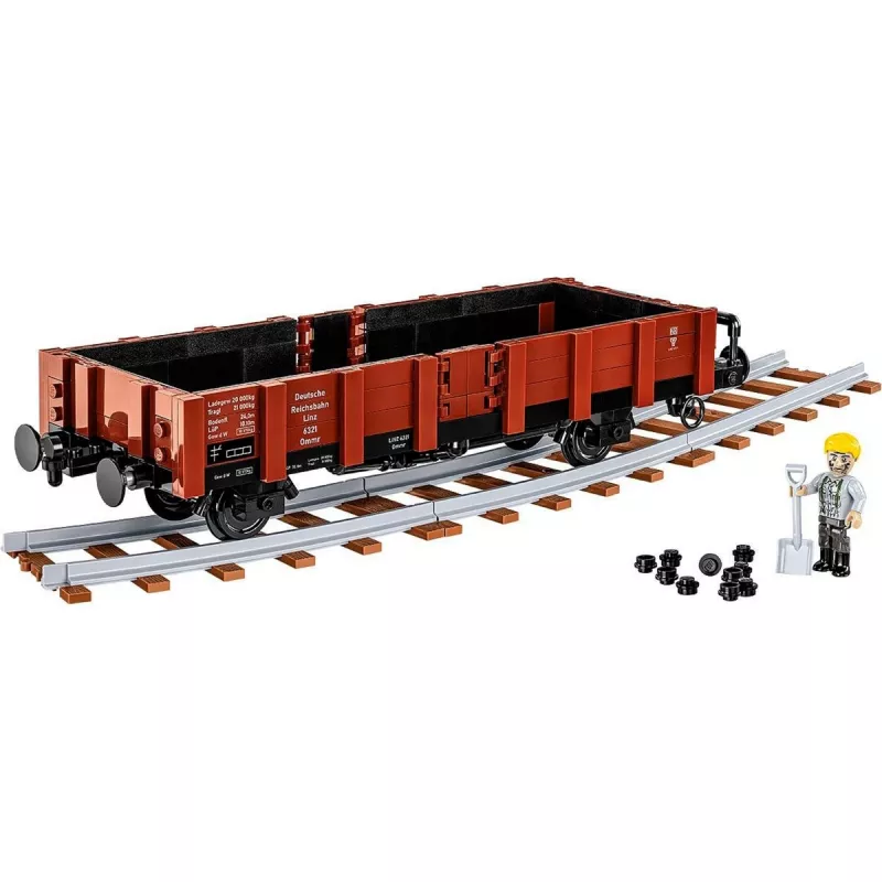 Bloques de construcción COBI Vagón de mercancías Tipo Ommr 32 LINZ 584 piezas