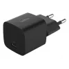 Cargador USB-C Belkin BOOSTCHARGE 25W Power Delivery negro – cargador de pared USB‑C PD 25W rápido