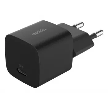Cargador USB-C Belkin BOOSTCHARGE 25W Power Delivery negro – cargador de pared USB‑C PD 25W rápido