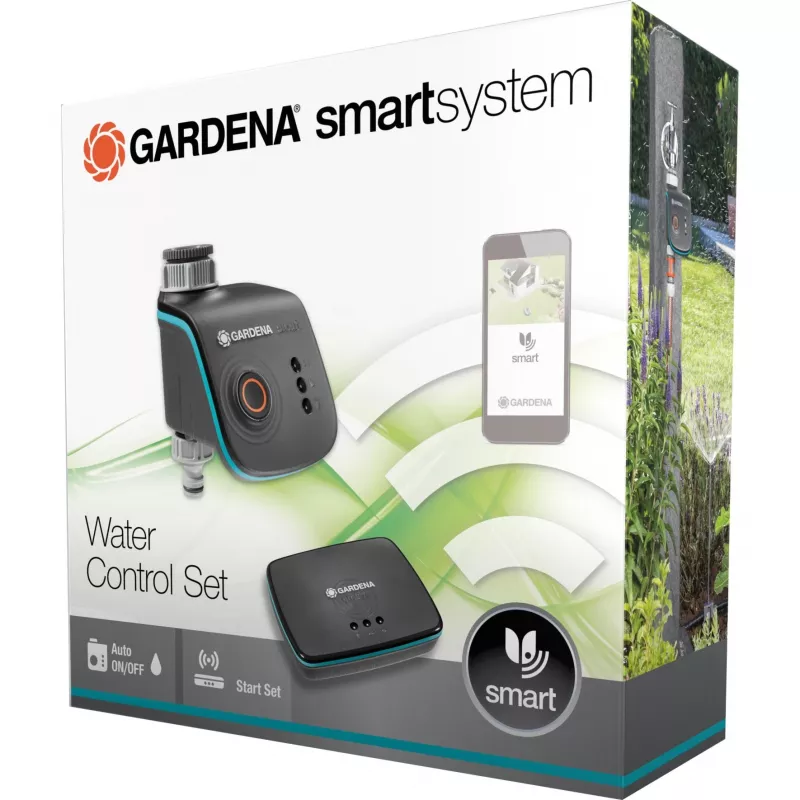Set de control de agua inteligente Gardena 19103-20