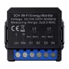 Medidor de energía bidireccional inteligente Avatto WPM16-2 – conectividad WiFi, monitorización de consumo y generación
