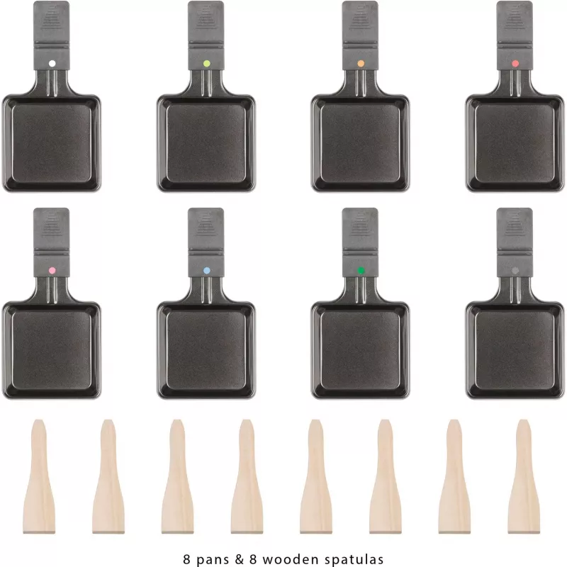 Clatronic 5,10 cm (2) 1 parrilla raclette RG 3518 (261706)