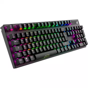 Teclado Sharkoon SKILLER SGK20 rojo