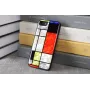 Funda protectora iKins para Apple iPhone 8/7 Mondrian negro