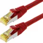 Cable de red Helos S/FTP (PIMF) CAT 6a 20 m rojo