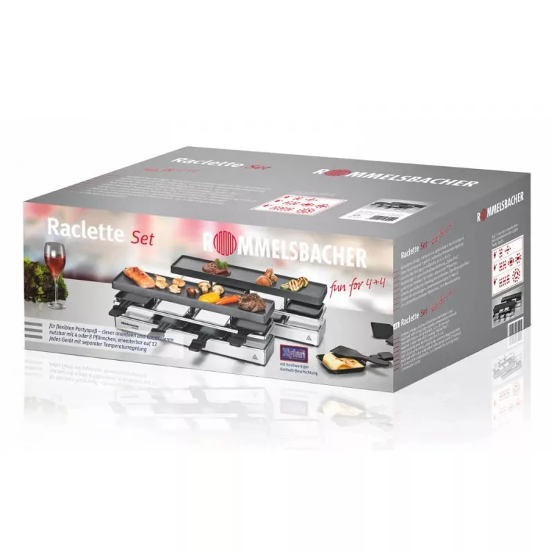 Parrilla Rommelsbacher RC 1600 negra