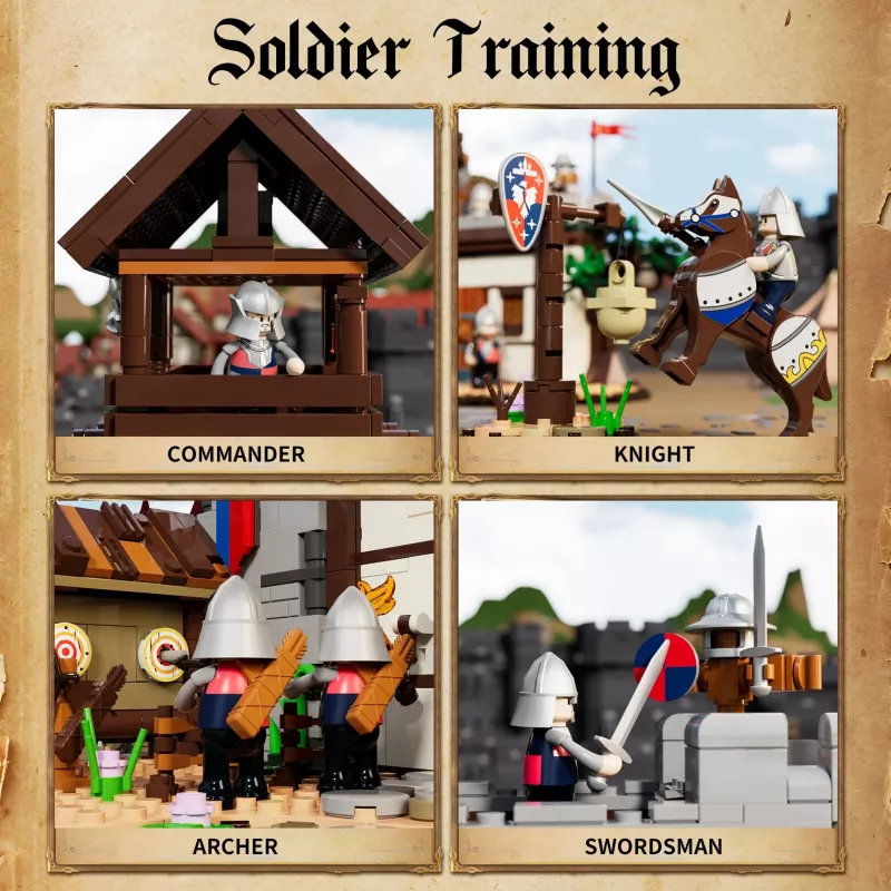 Lumibricks Trainingsgelände set de construcción