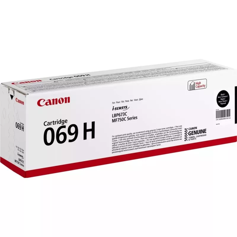 Tóner Canon CRG-069H 7600 páginas Negro